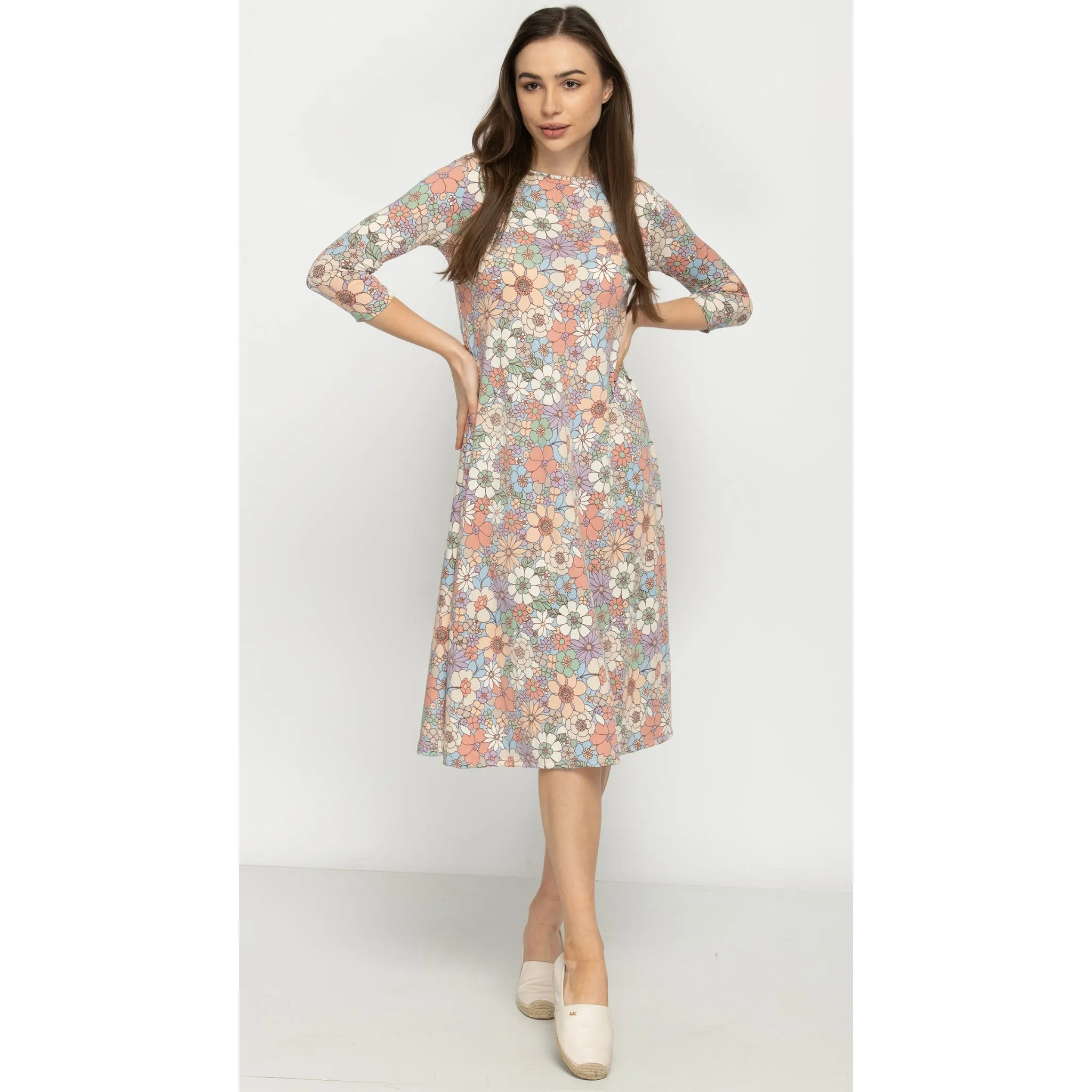 Penny Dress Daisy Print