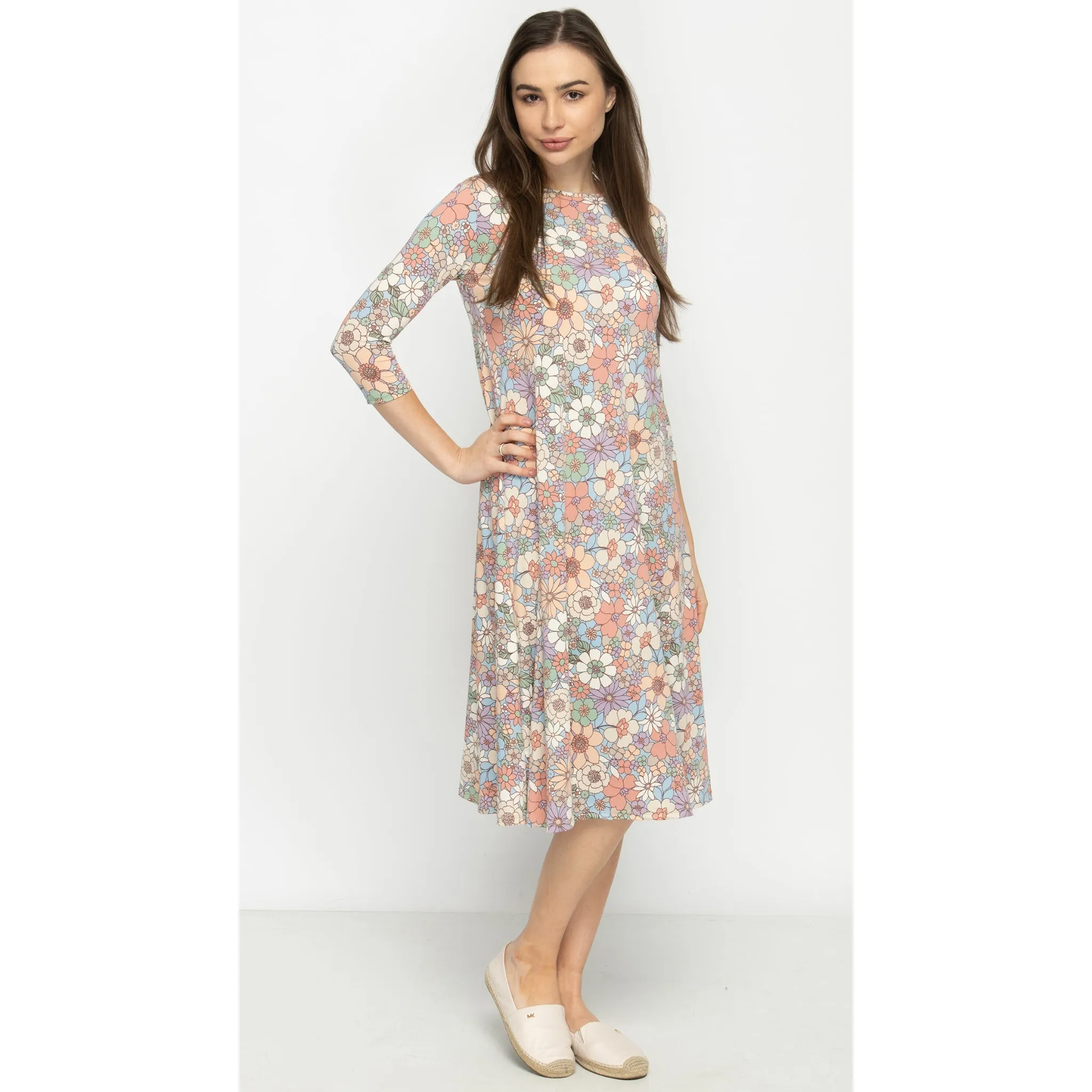 Penny Dress Daisy Print