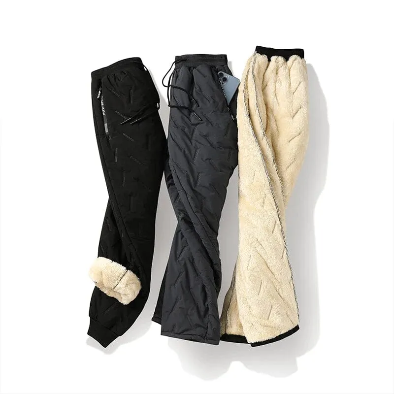 Perfect Winter Thick Lamb Warm Sweatpants for Men