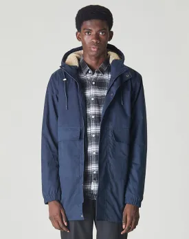 RAKA SHERPA LINED MENS PARKA | NAVY