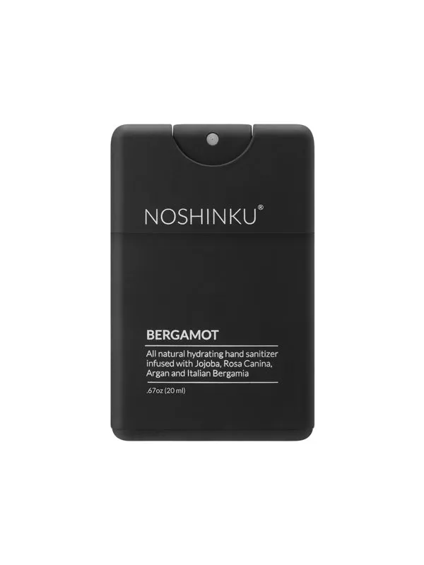 REFILLABLE Nourishing Pocket Hand Sanitizer: Bergamot