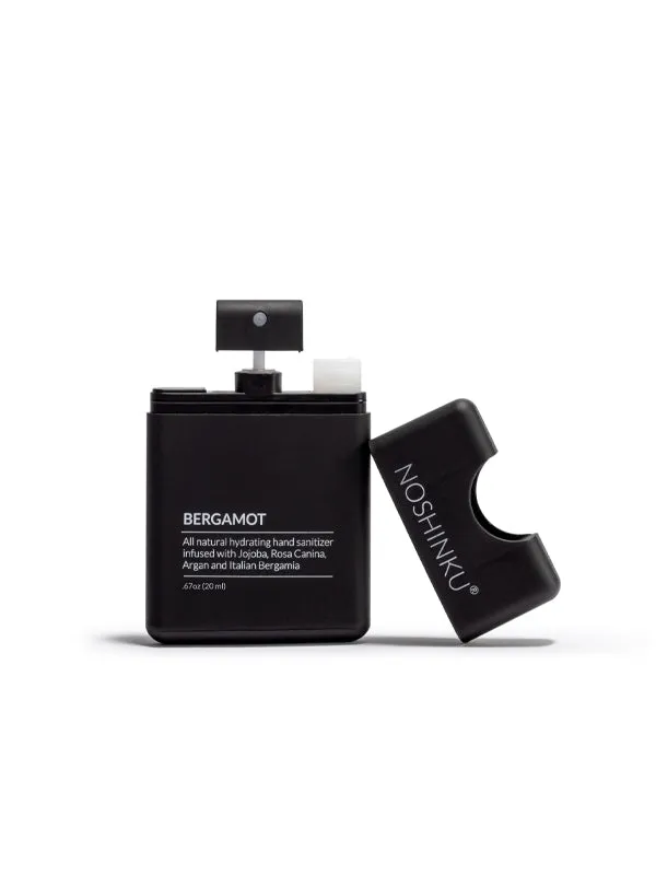 REFILLABLE Nourishing Pocket Hand Sanitizer: Bergamot