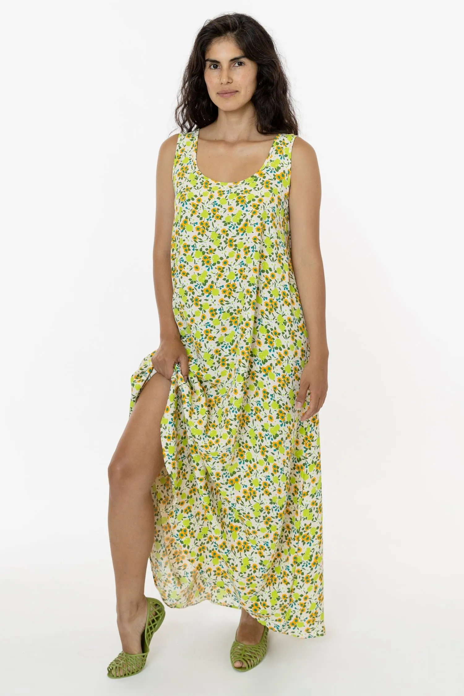 RPCH02 - Chiffon A-Line Maxi Dress