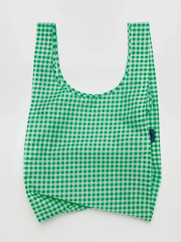 Standard Baggu: Green Gingham