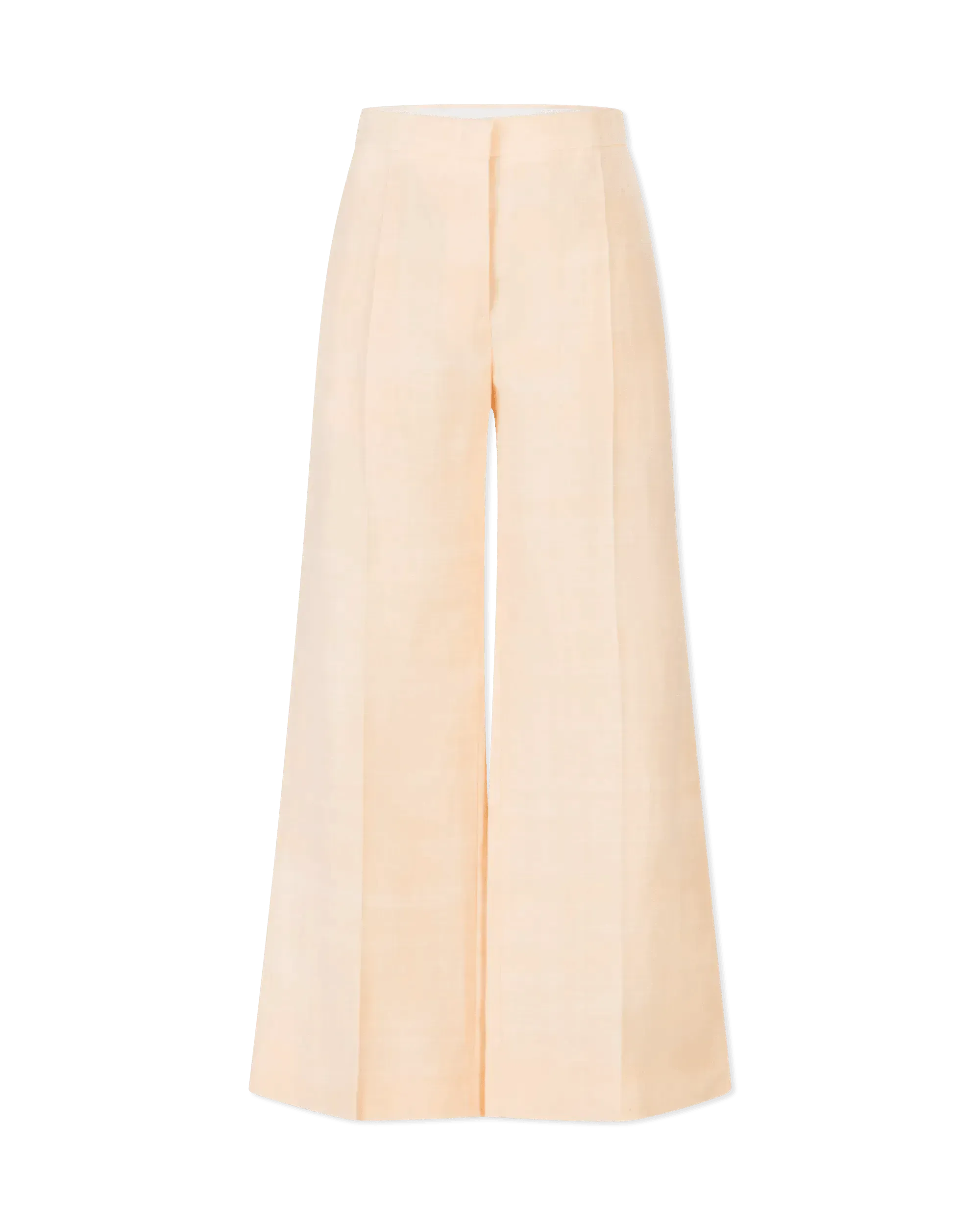 Structured Linen Silk Pants