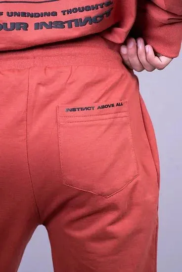 Sweatpants - Brick Red