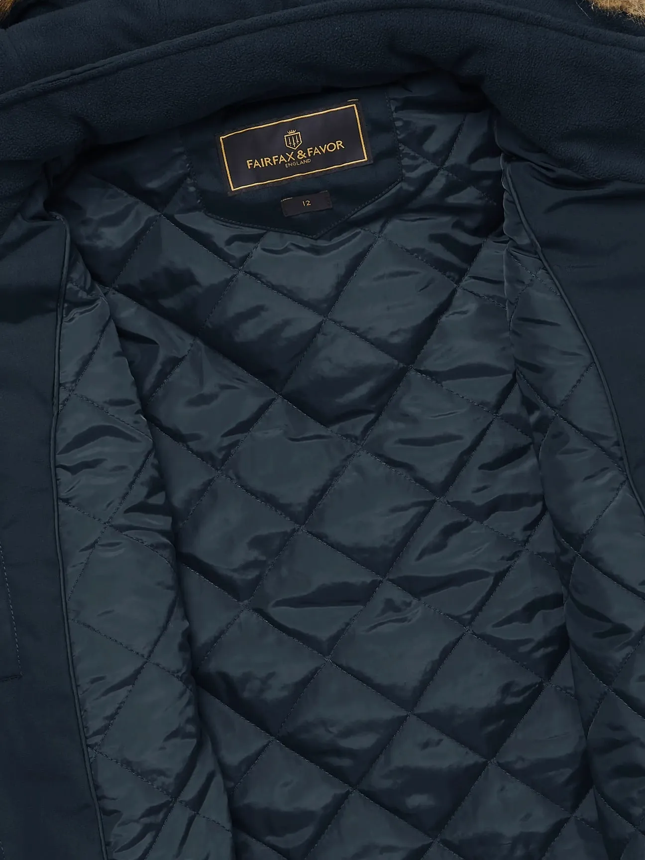 The Charlotte Padded Jacket - Navy Blue