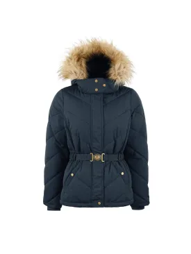 The Charlotte Padded Jacket - Navy Blue