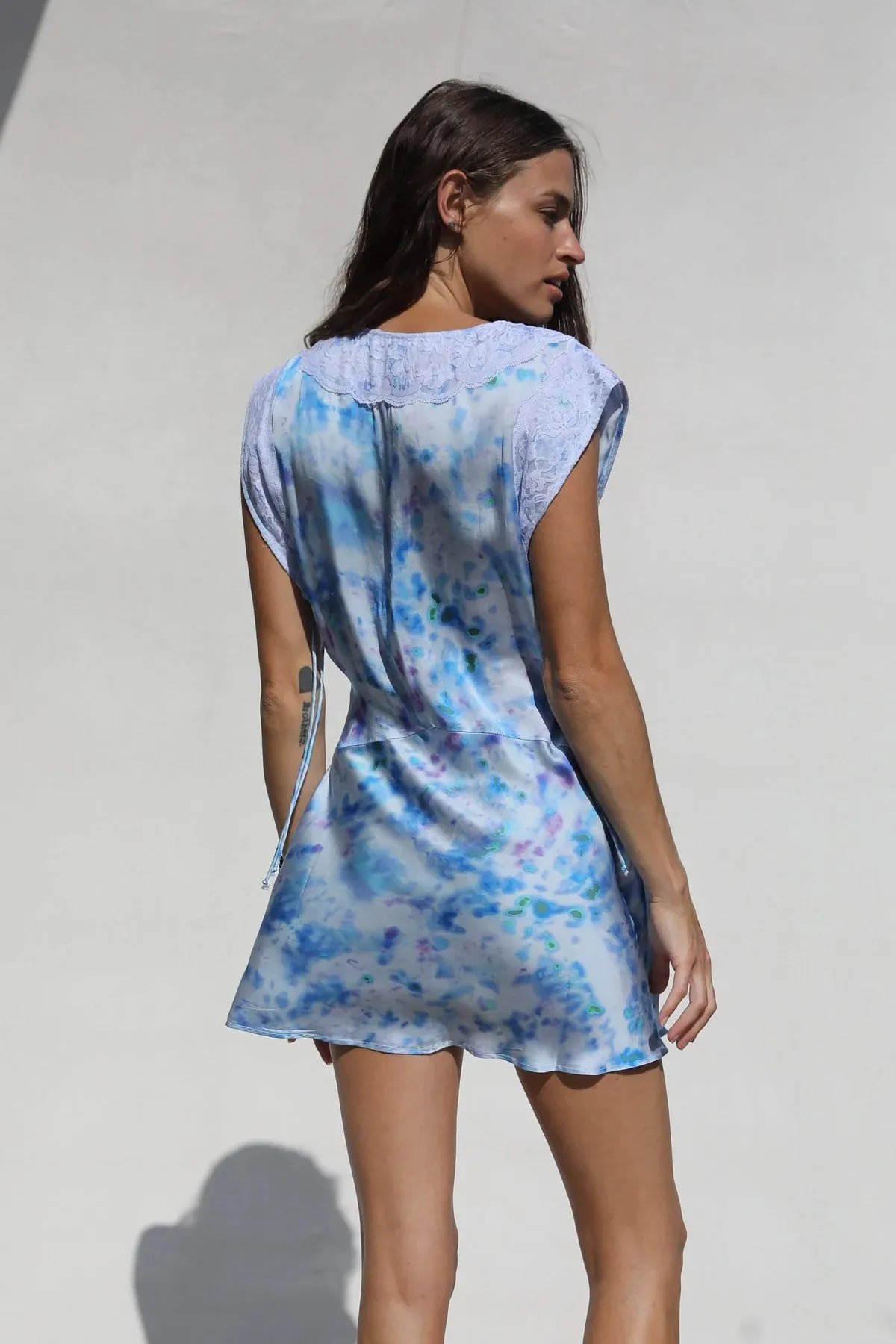 trippy mini dress