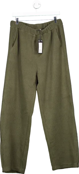 Weekday Green Ryan Pile Sweatpants M