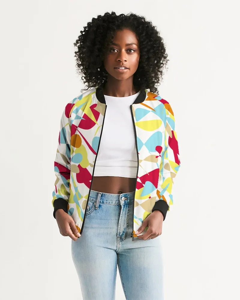 When Confused Women's Bomber Jacket