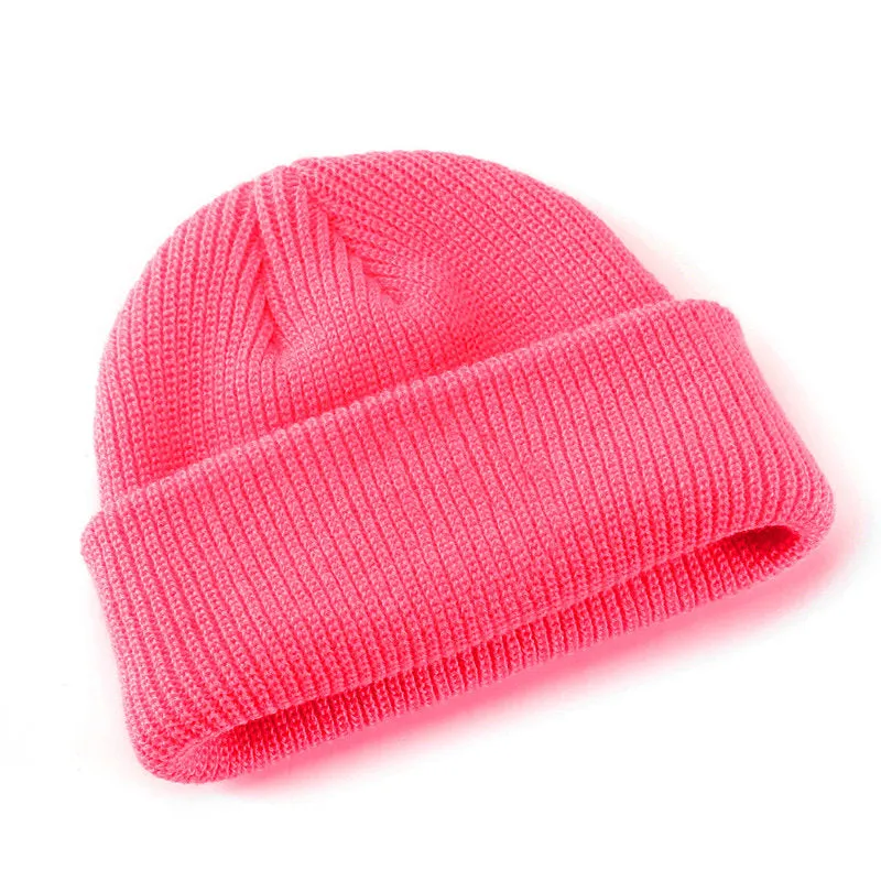 Wholesale Knit Beanie Hat With Multi color