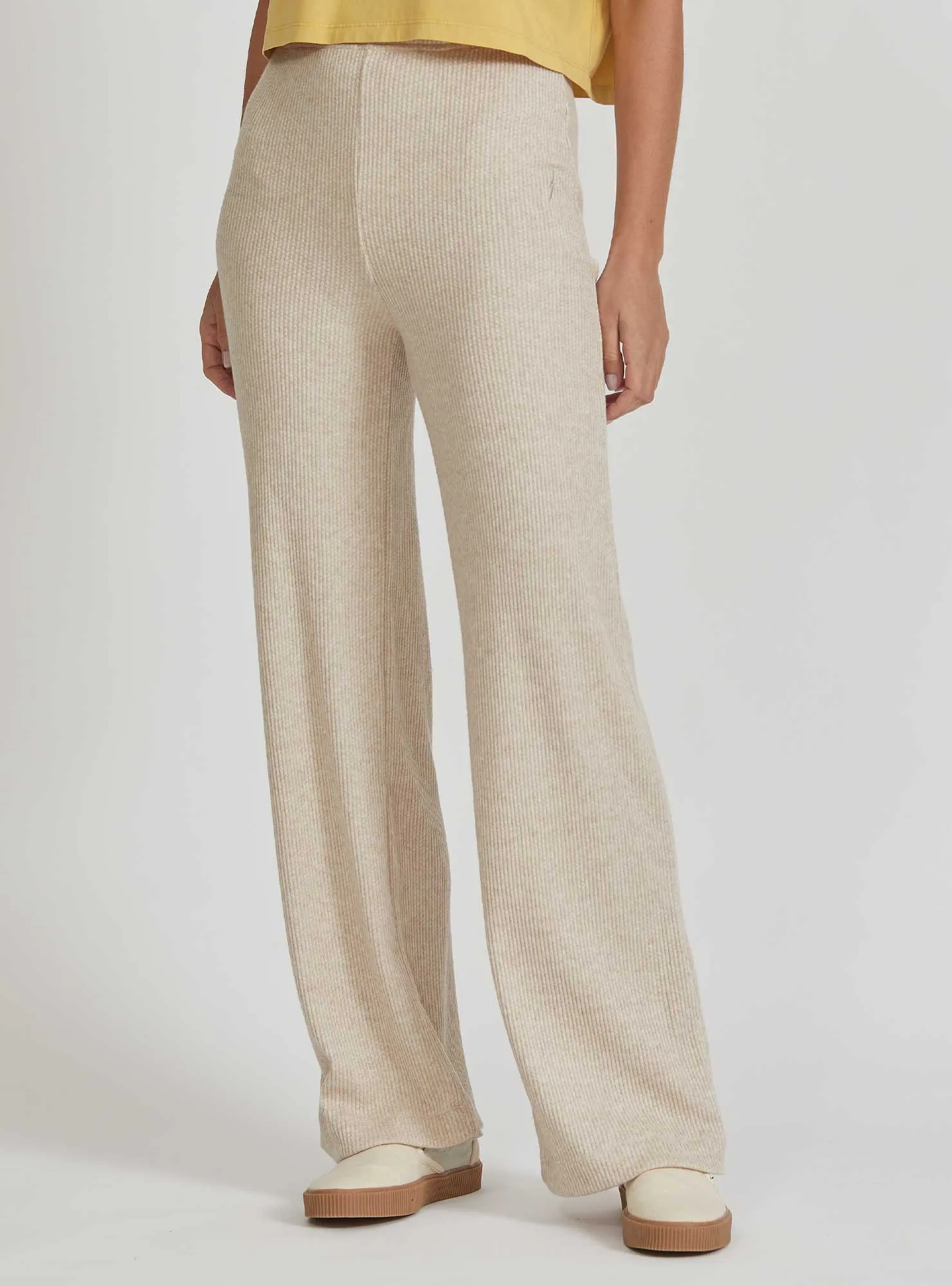 WIDE-LEG CUT SWEATPANTS