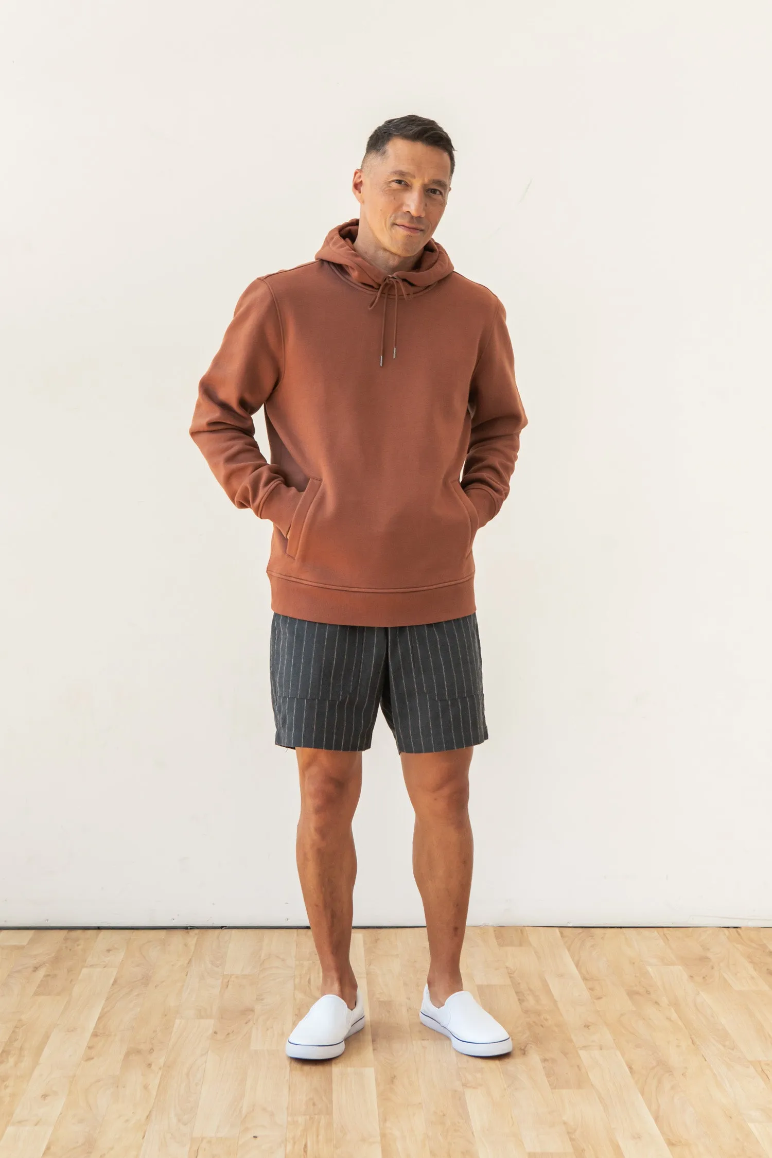 Williams Pullover Hoodie / Burnt Umber