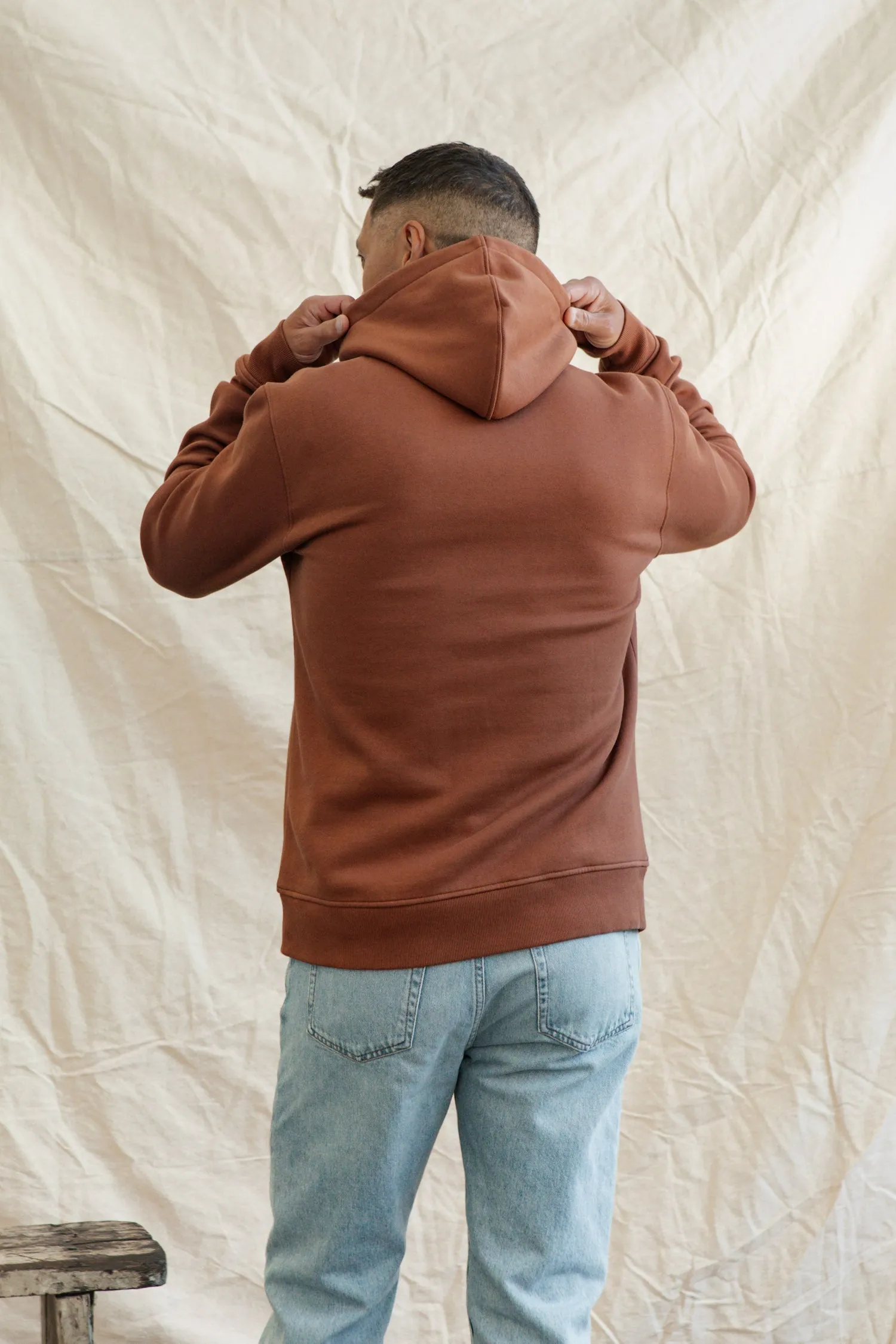 Williams Pullover Hoodie / Burnt Umber