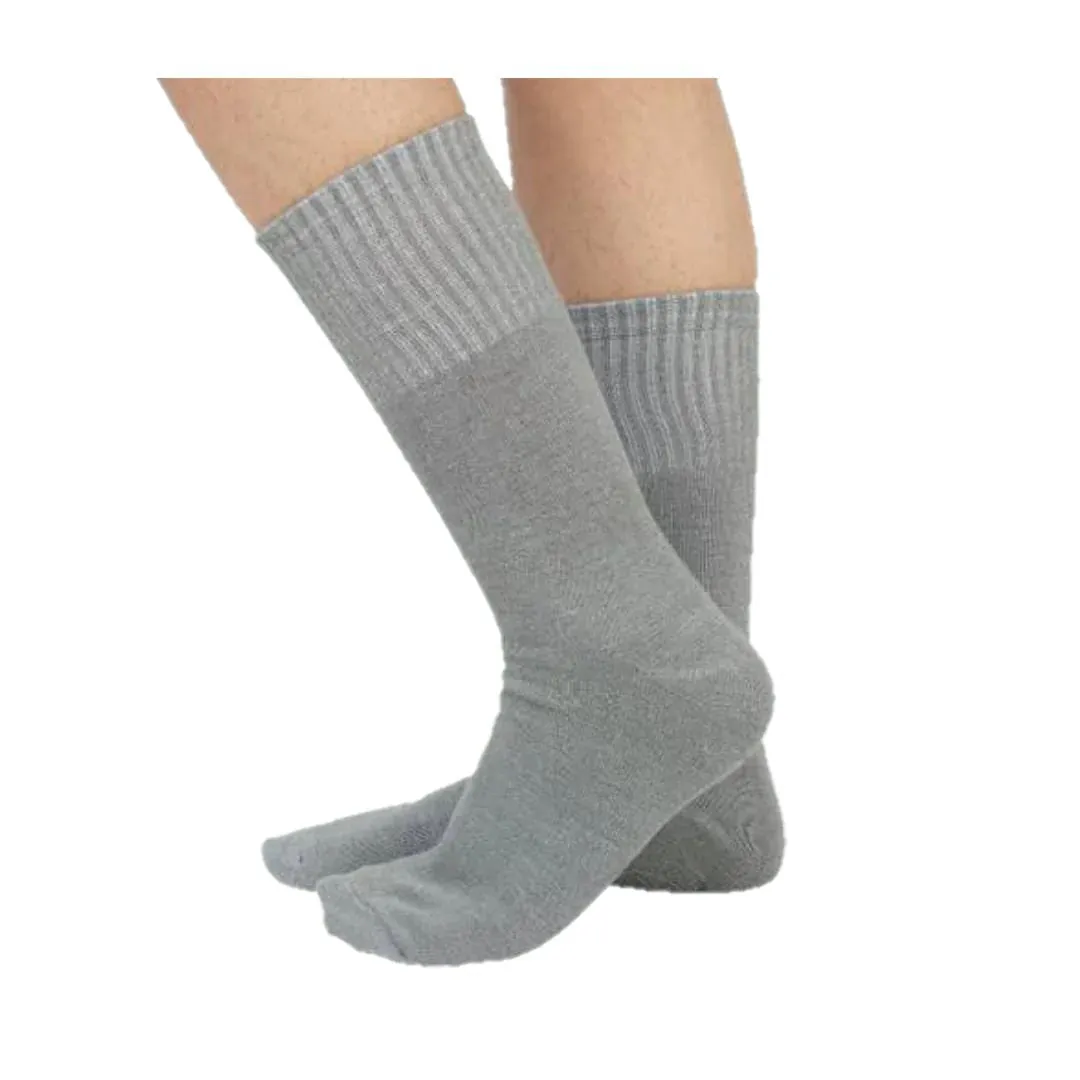 Wool & Silk Blend  | Socks  For Men & Women | Black ,  Grey , White , Skin Color