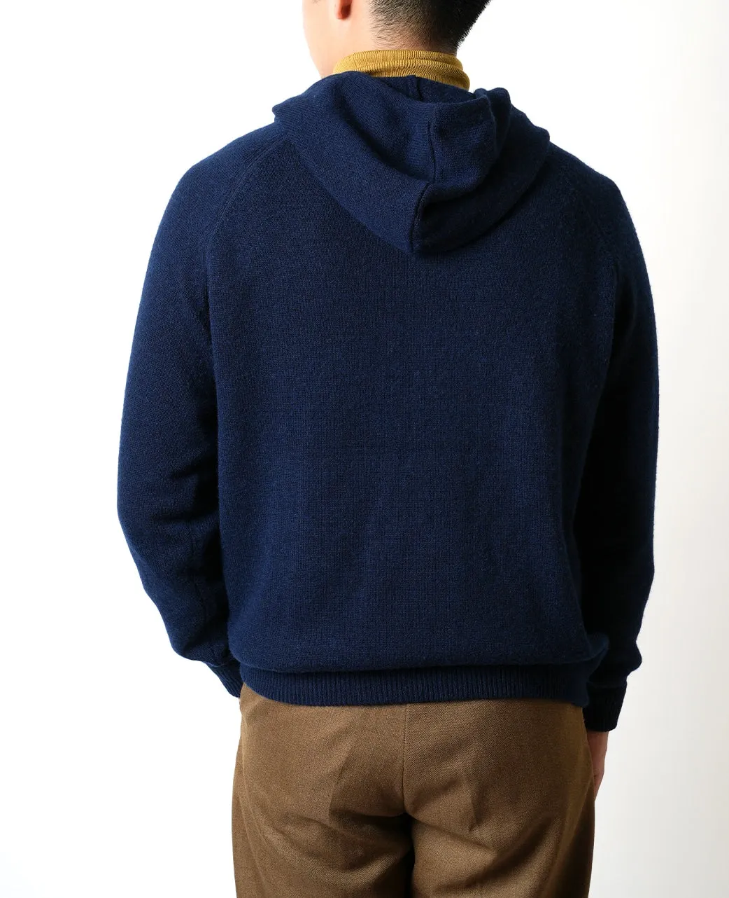 Wool Cashmere Knit Parka