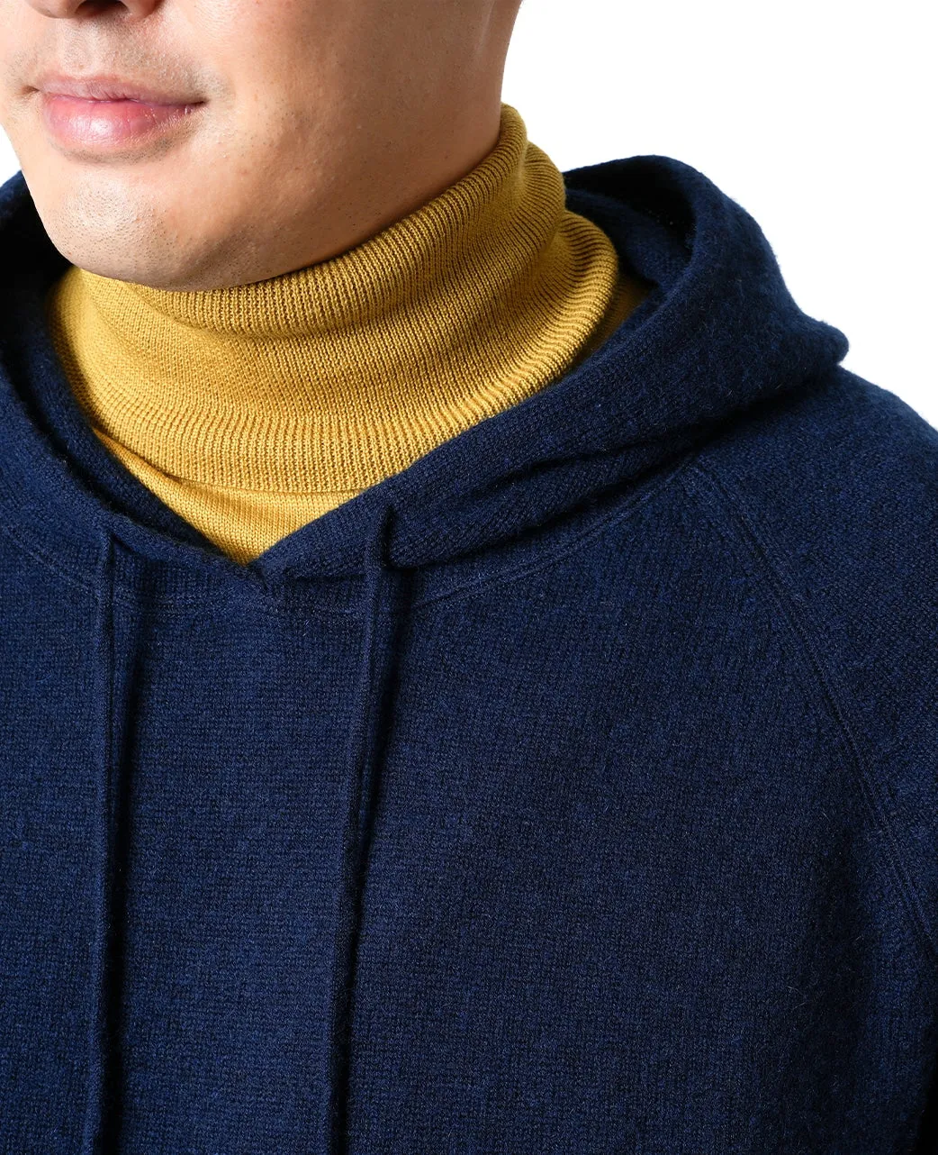 Wool Cashmere Knit Parka