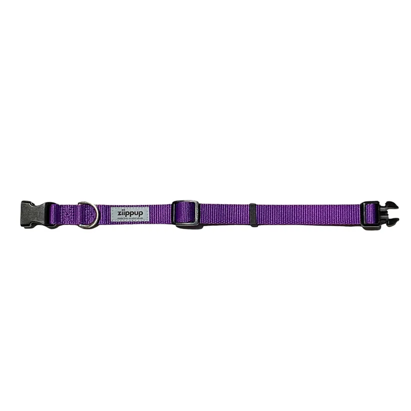 Ziippup Purple Dog Collar - Size Small