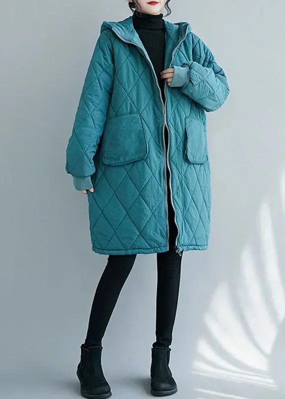 Zippered Pockets Thick Parka